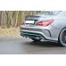 ME-CLA-117F-AMGLINE-RS1 Диффузор заднего бампера на Mercedes CLA C117 AMG-Line рестайл